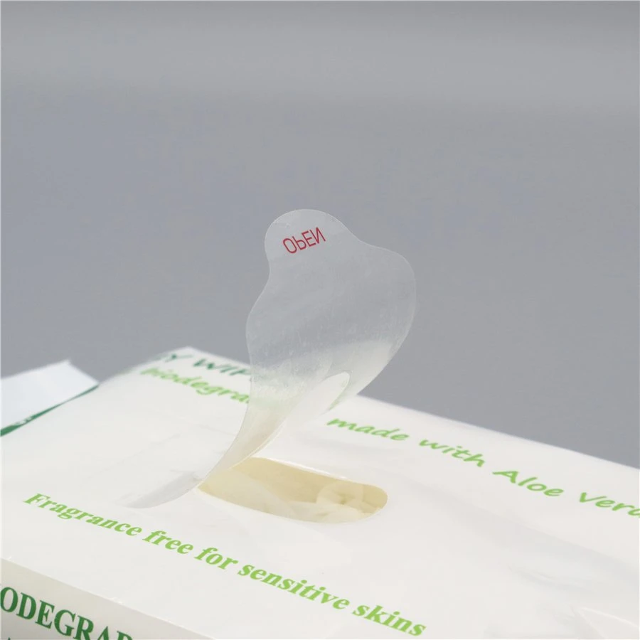 Customized Packaging Label Disposable Makeup Remove Wet Wipes