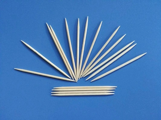 Food-Contact Grade Eco-Friendly Biodegradable Disposable 100% Natural Bamboo Toothpick Wooden Toothpick