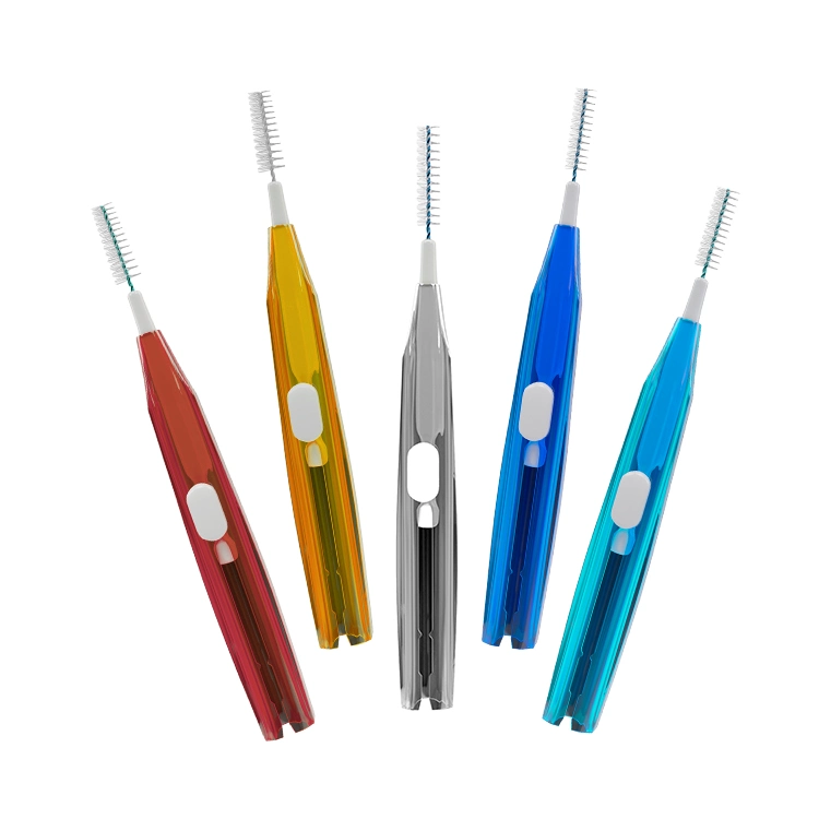 China Professional Supplier L Shape Dental Interdental Brushes