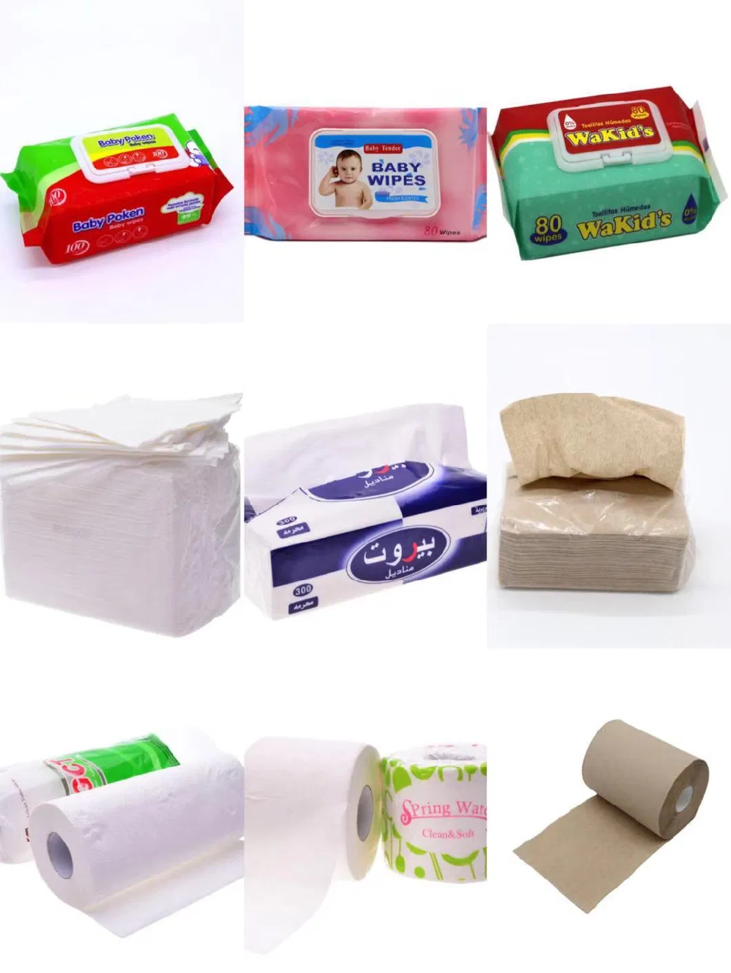 China Manufacturer Wholesale Customized Baby Poken Baby Wet Wipes