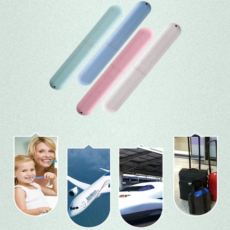 Travel Toothbrush Case Portable Breathable Toothbrush Holder for Travel Camping School Home