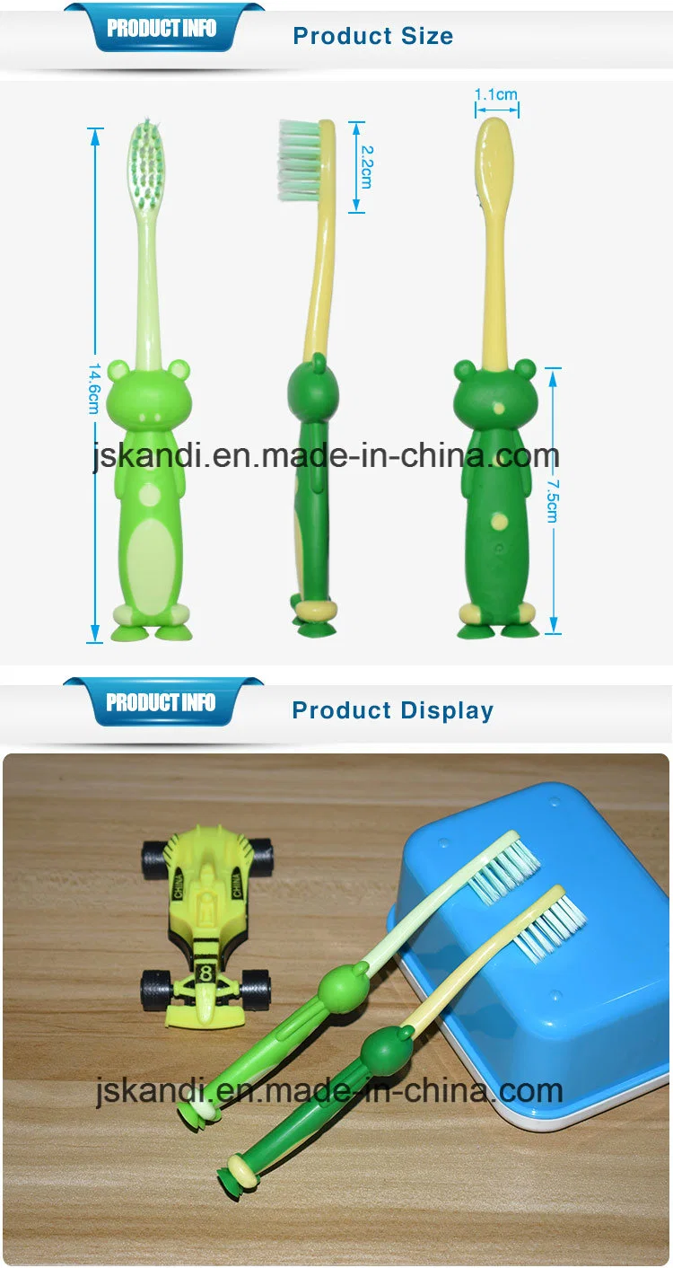 Factory Outlets PP House Shape Children&prime;s Soft Wholesale Toothbrush