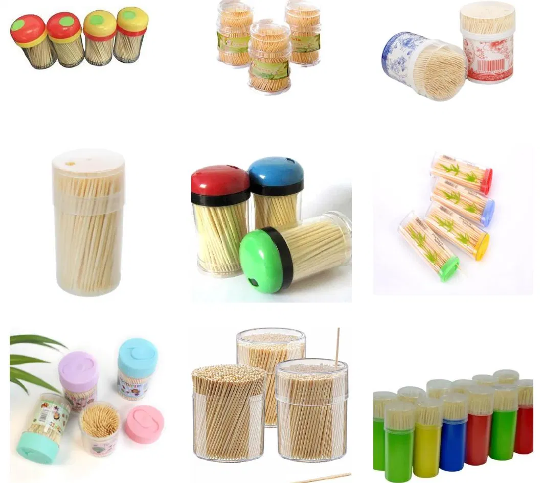 100 Double-Headed Plastic 2000PCS 10000PCS Pack Independently Packaged Toothpicks