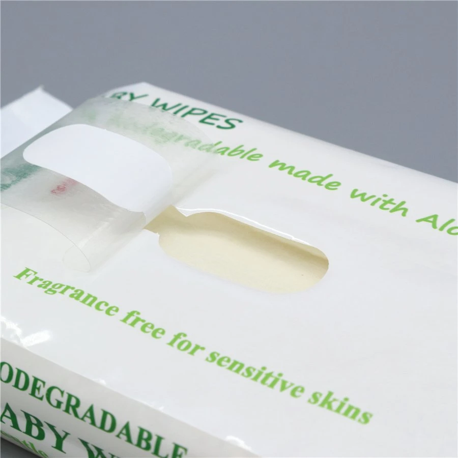 Customized Packaging Label Disposable Makeup Remove Wet Wipes