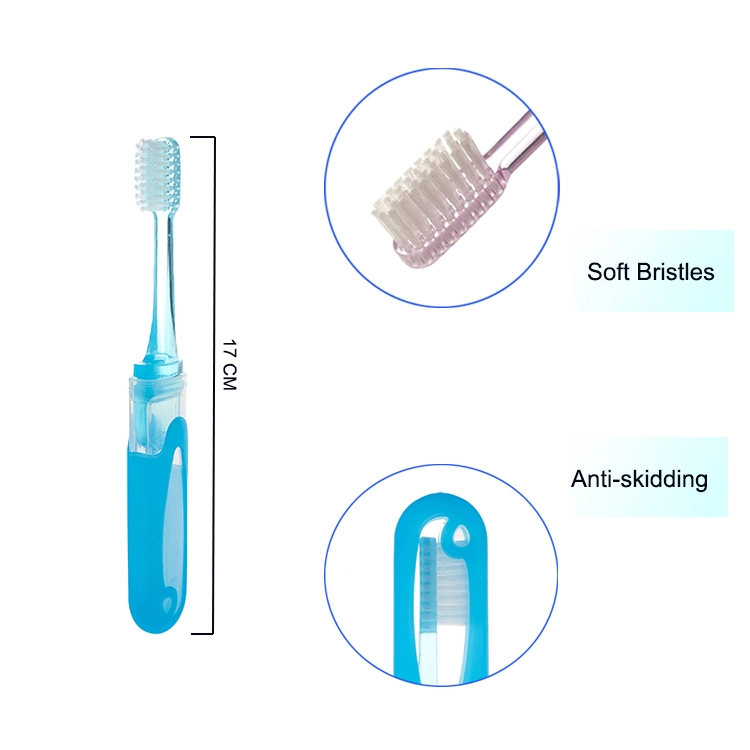 Folding Toothbrush Simple and Convenient to Carry Travel Tooth Brush