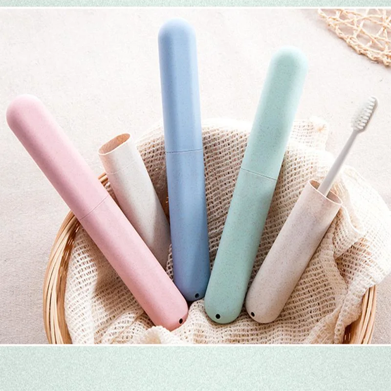 Travel Toothbrush Case Portable Breathable Toothbrush Holder for Travel Camping School Home