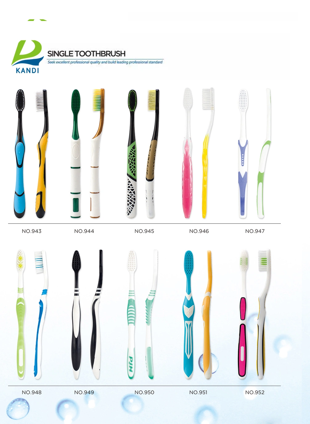 High Quality Professional Children and Adult Soft Bristle Toothbrush Manufacturer