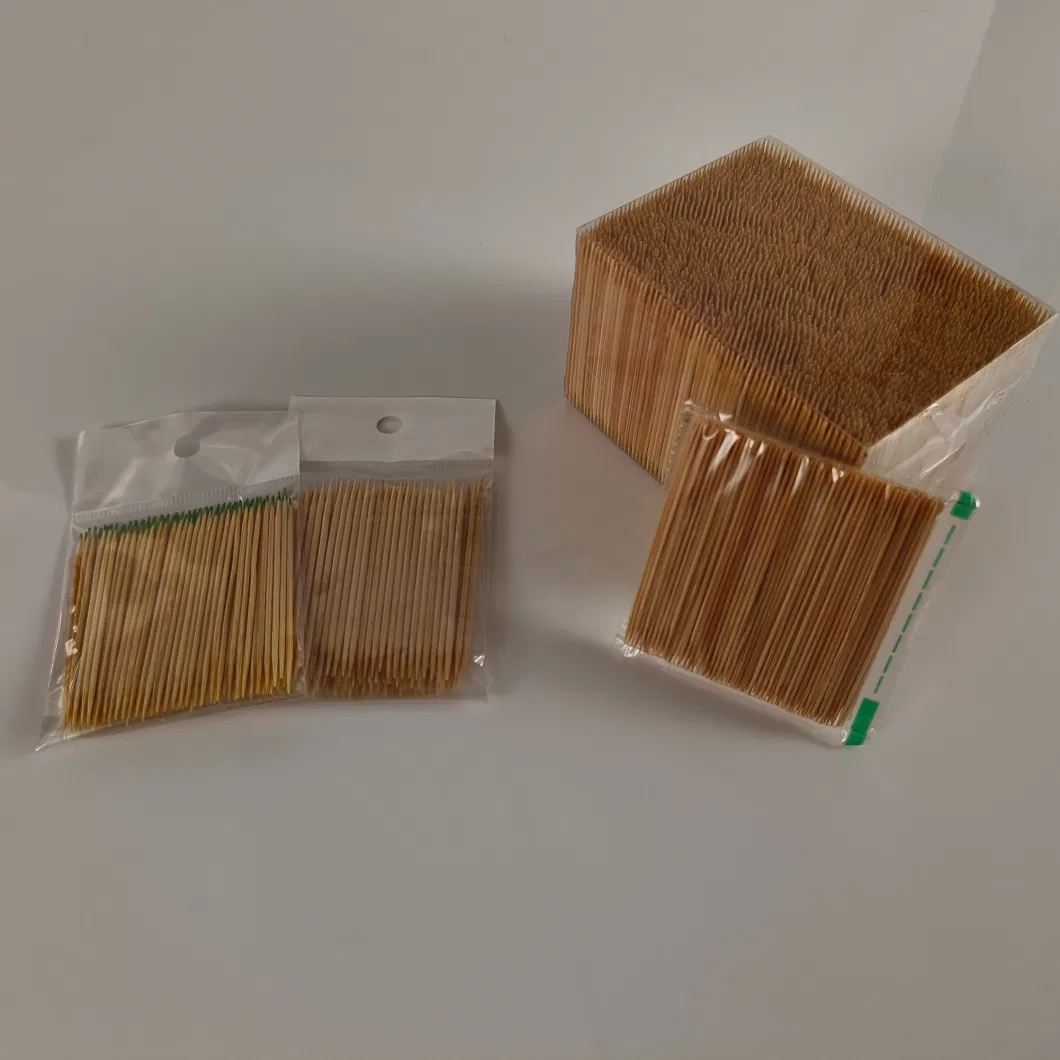 100 Double-Headed Plastic 2000PCS 10000PCS Pack Independently Packaged Toothpicks