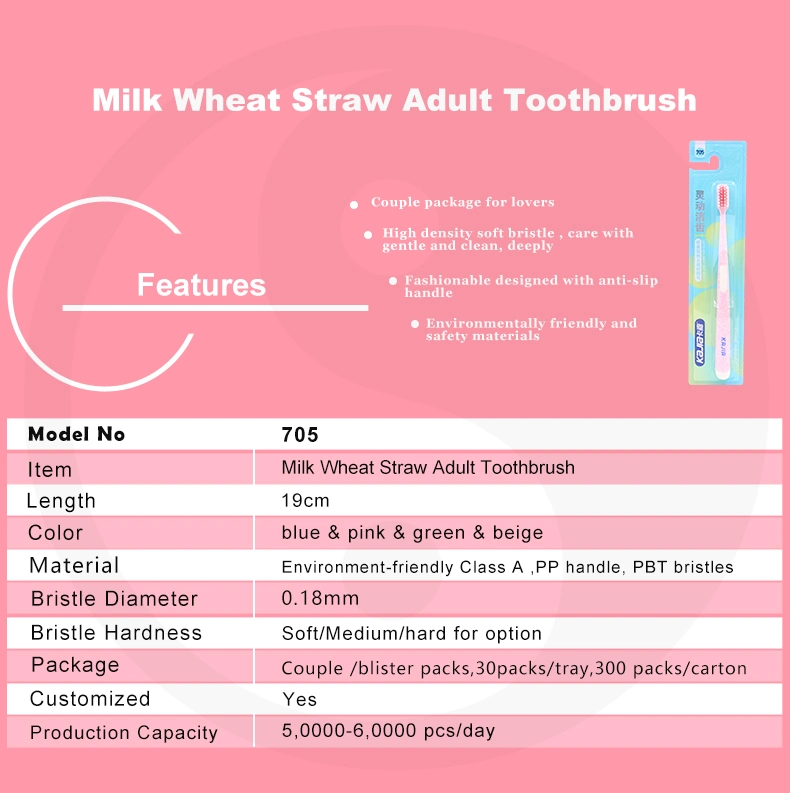 New Fashion Best Selling Small Head Customized Super Soft Adult Toothbrush Toothbrush