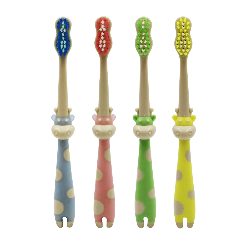 Household/Travel/Hotel Use Child/Kid Tooth Brush Cow Handle Soft Bristles Teeth Protection Toothbrush