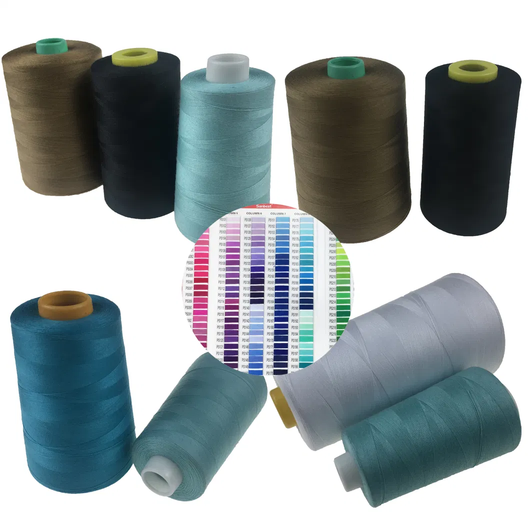 China Supplier 100% High Quality Spun Polyester Sewing Thread