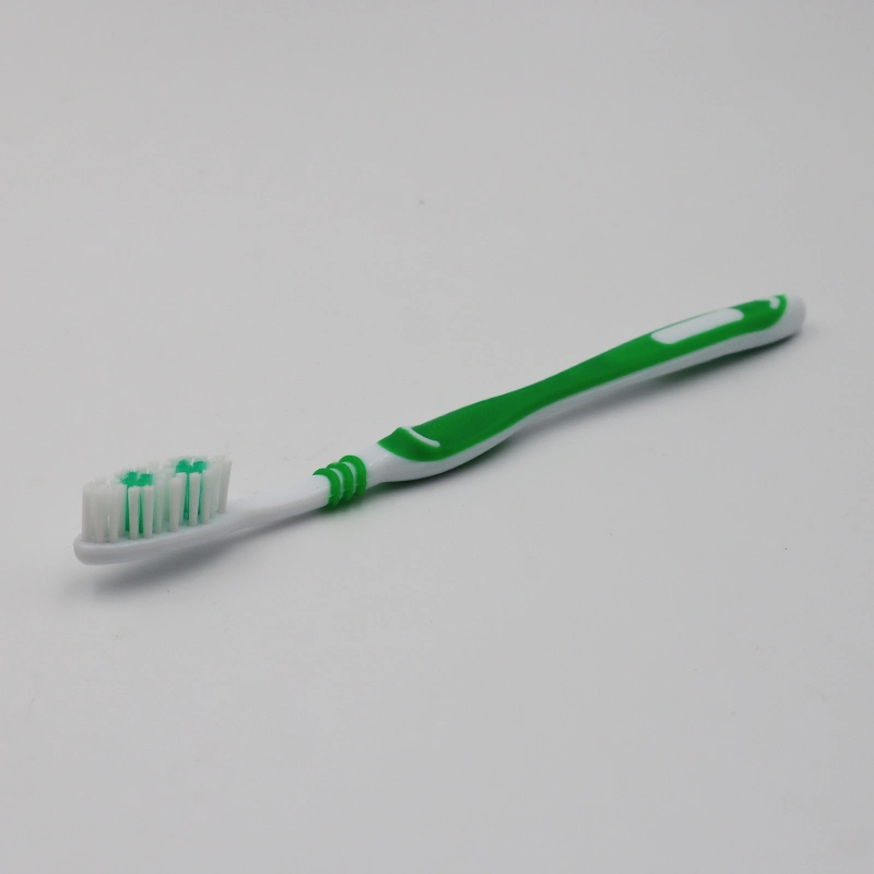 Hot Selling Ultra Soft PBT Bristles Tongue Scraper Cleaner Adult Toothbrush