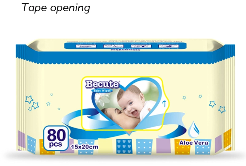 Disposable Baby Sanitizing Wet Wipes Sensitive Baby Wet Wipes