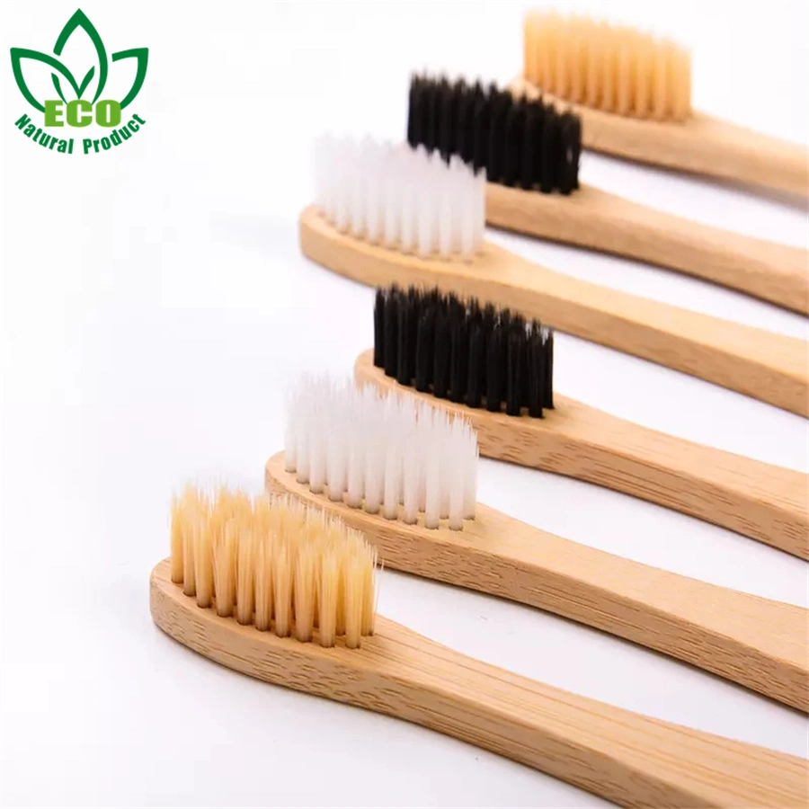 Promotional Portable Hotel Cheap Adult and Child Custom Logo Travel Bamboo Toothbrush