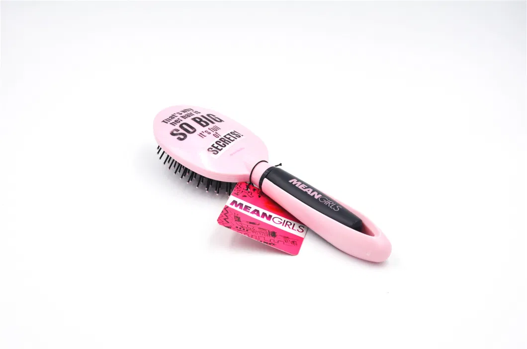 UV Printing Customer Logo Professional Cushion Hair Brush Packing with Cdu