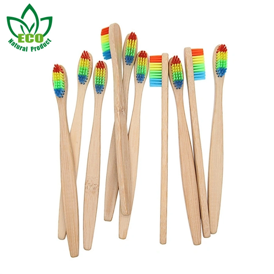 Bamboo Toothbrush Best Eco Friengly 100% Bamboo Wooden Toothbrush