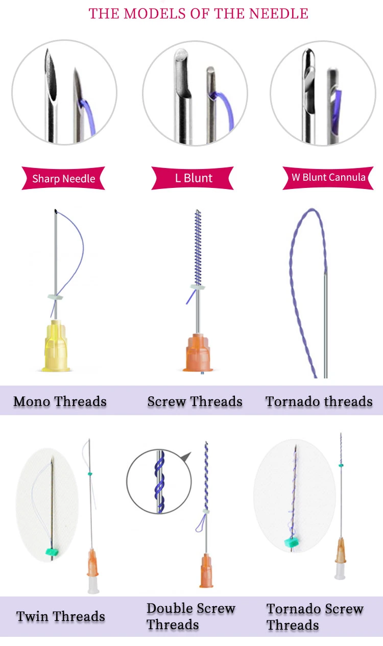 Derma Filler Biodegradable Pdo Lifting Multi Thread