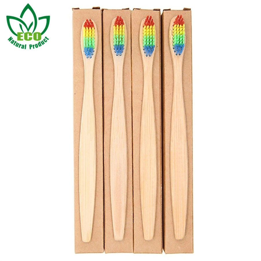 Bamboo Toothbrush Best Eco Friengly 100% Bamboo Wooden Toothbrush