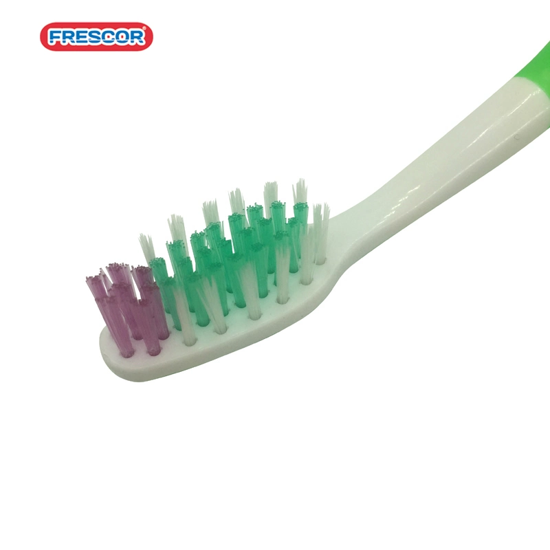 Customized Teeth Whitening Plastic Tooth Brush Wholesale High Quality Adult Nylon Hard Bristle Manual Toothbrush