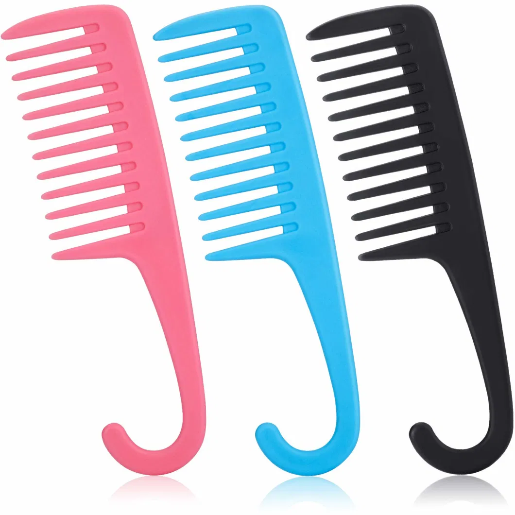 Degradable Widetooth Plastic Hair Comb Brush Handle