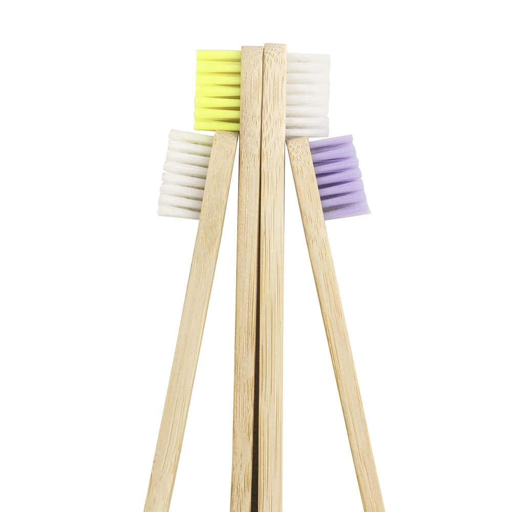 Natural Carbon Charcoal Bristles Bamboo Toothbrushes