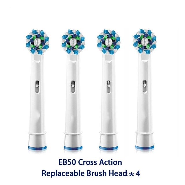 Electric Toothbrush Head Compatiable Fit for Oral-B Handle