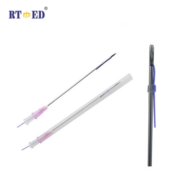 Beauty Pdo Cog Lifting Thread Pcl W Needles Korea Beauty Fio Pdo Medical Suture 23G 4D Cog Face