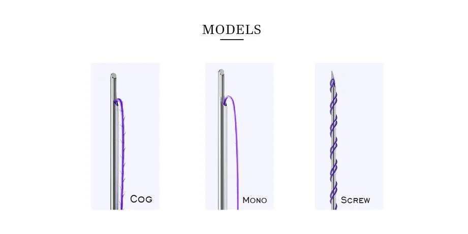 Cog 3D Meso Thread Korea Material Pdo Face Lift Thread Korea