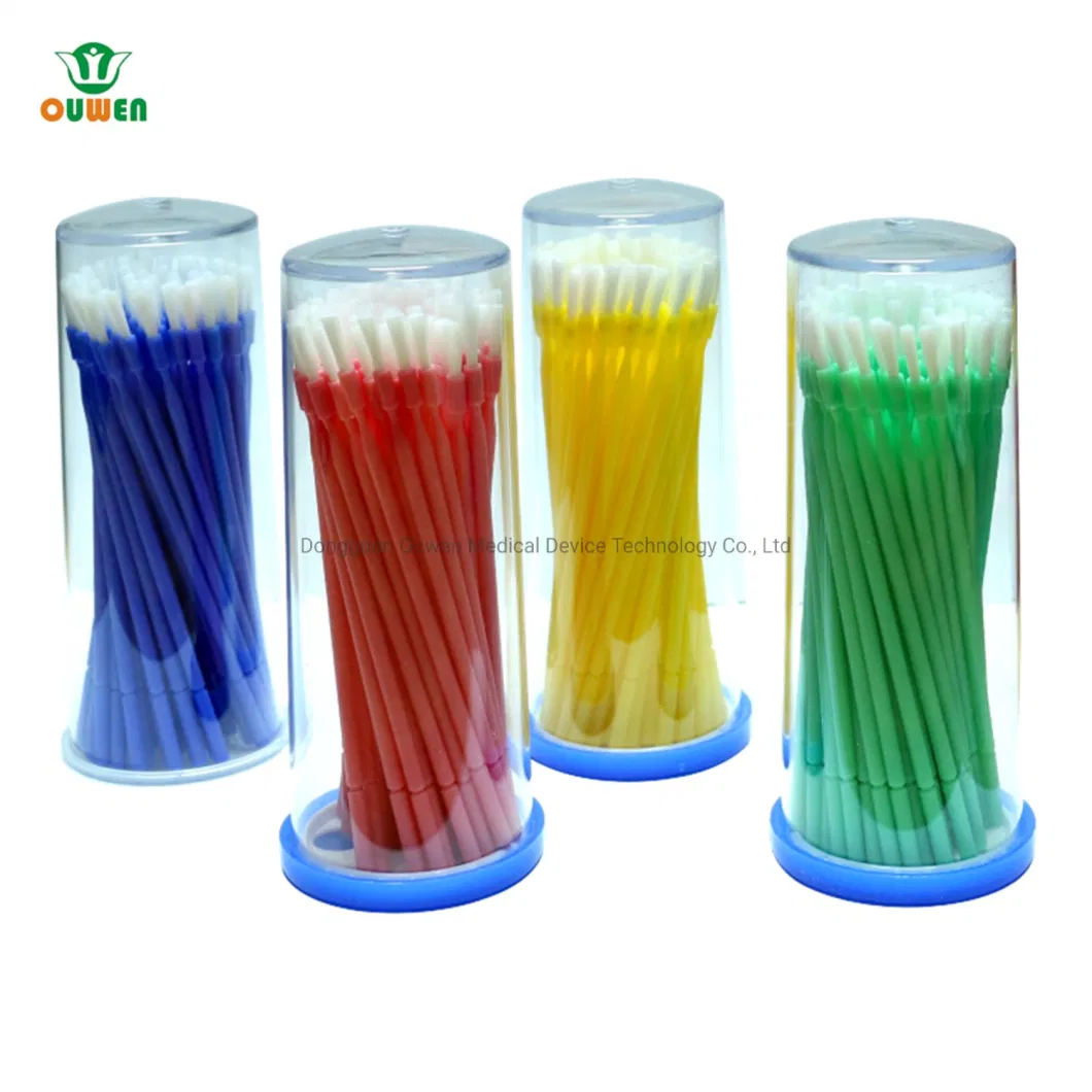 High quality Dental Equipment Bendable Disposable Dental Micro Brush Interdental Brush