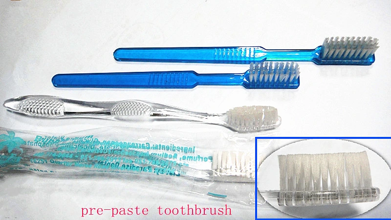 Kids /Adults Toothbrush Set with 25gr Toothpaste Pack for Travel Family Customized Welcome Hospitality Dental Kit