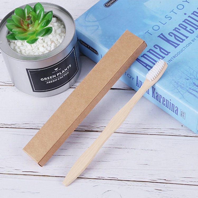 Natural Carbon Charcoal Bristles Bamboo Toothbrushes