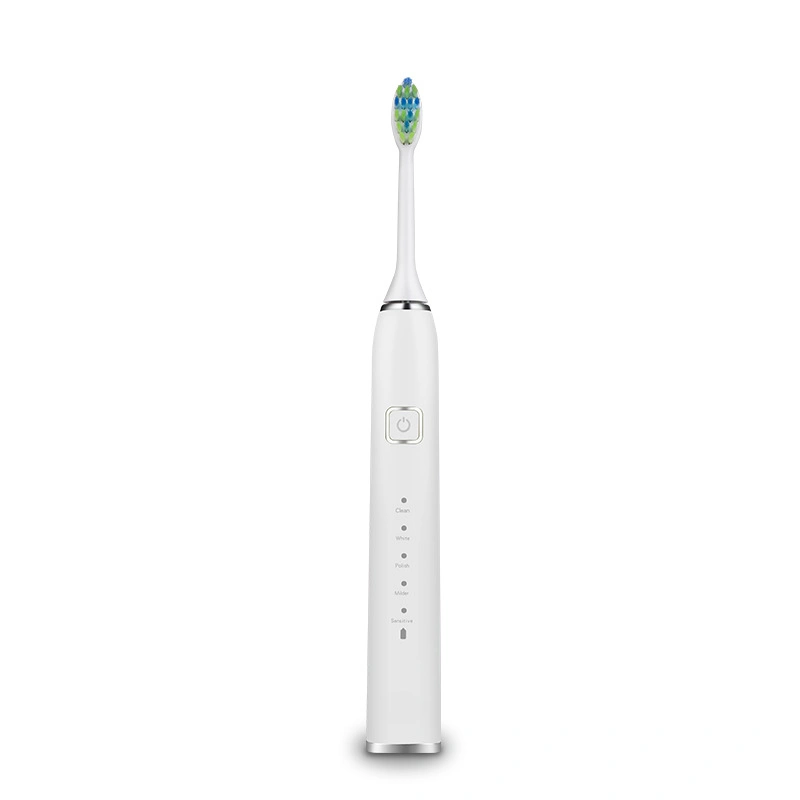 Adult Electric Rotary Toothbrush, Household Waterproof Soft Bristle Vibrating Toothbrush