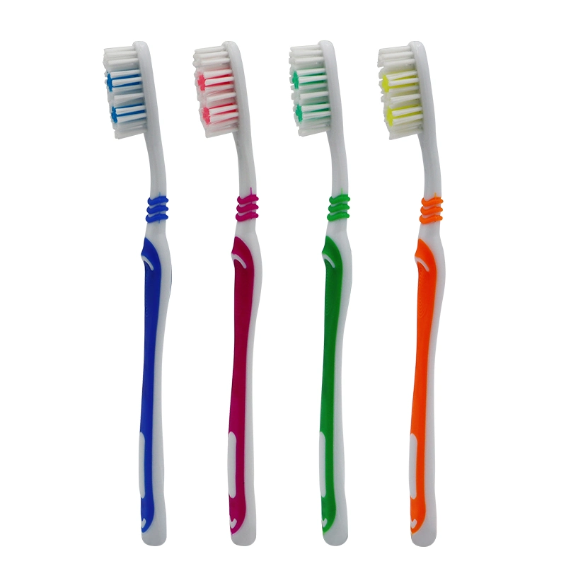 Hot Selling Ultra Soft PBT Bristles Tongue Scraper Cleaner Adult Toothbrush