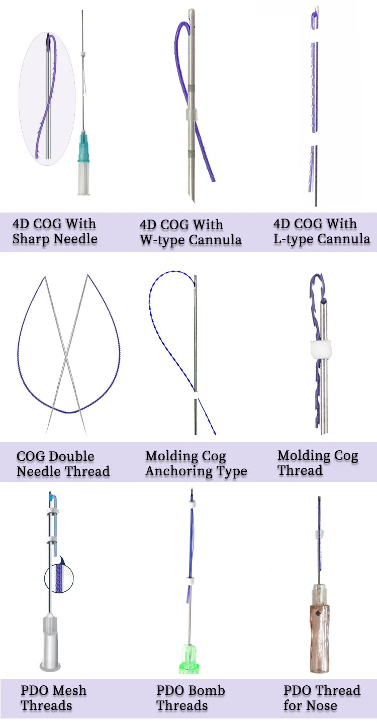 Derma Filler Biodegradable Pdo Lifting Multi Thread