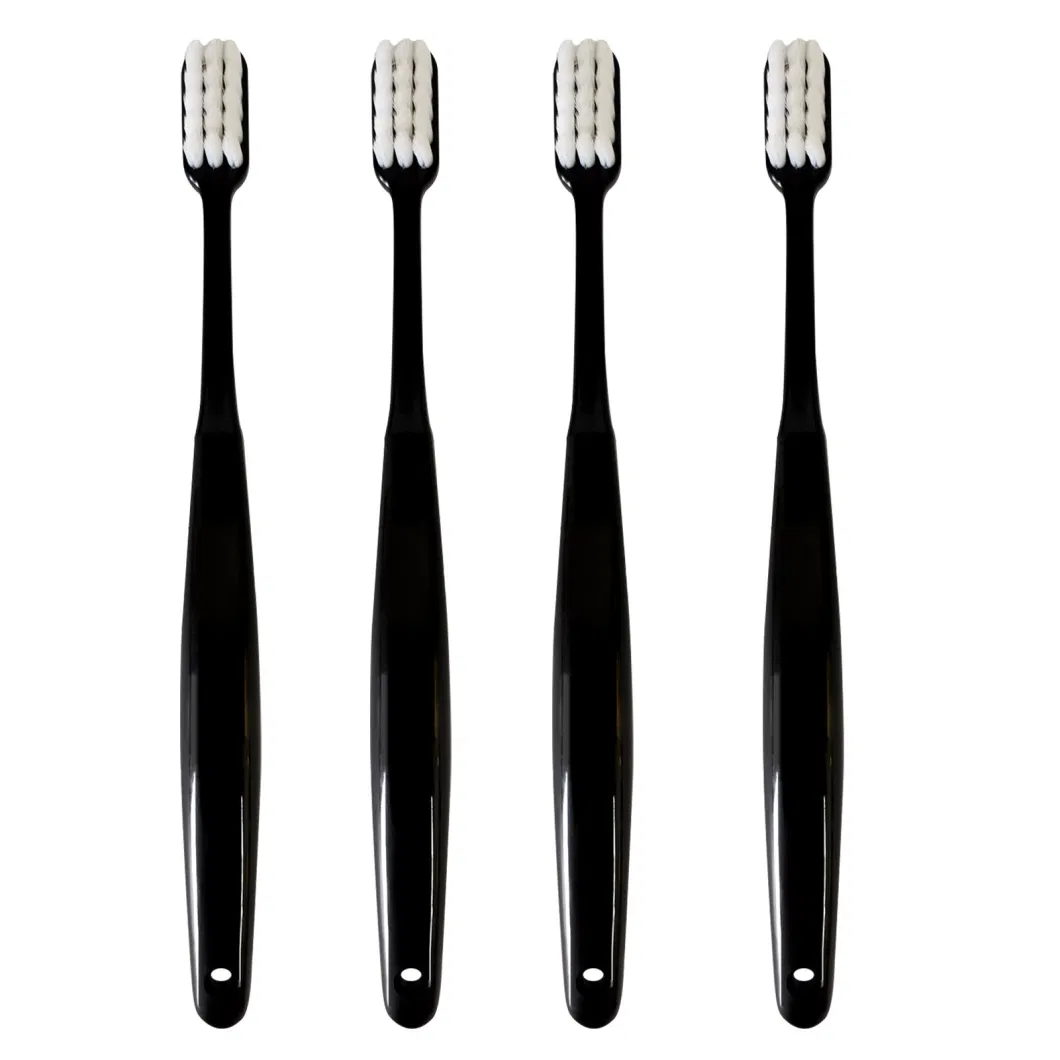 OEM FDA Approved Medium Nylon Bristles Adult Toothbrush