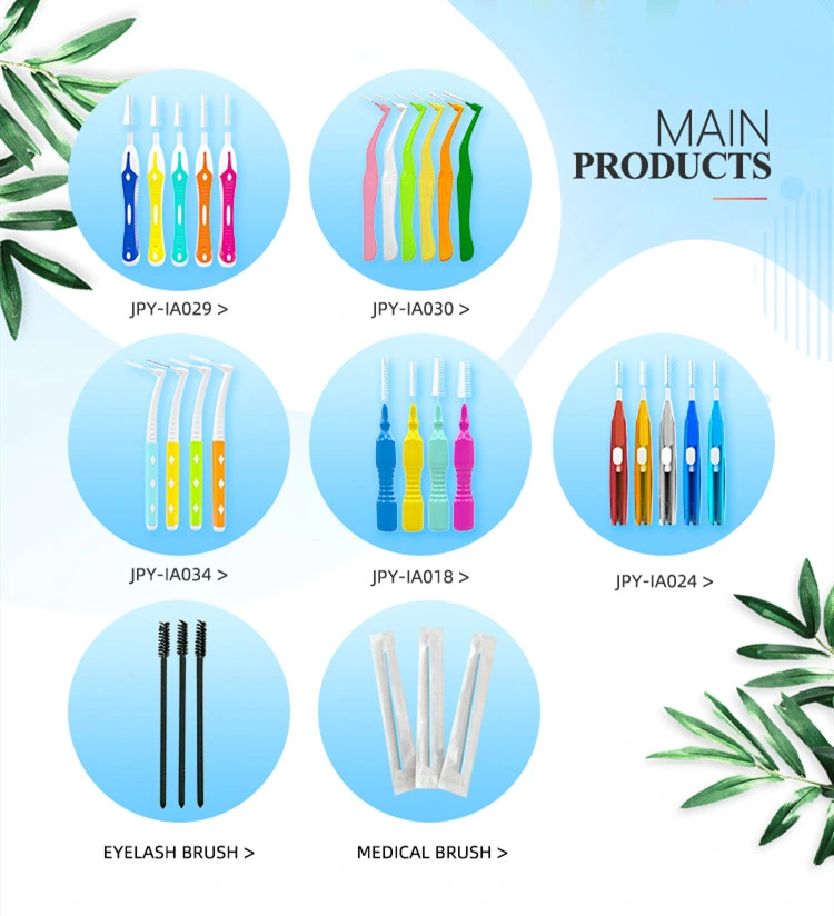 Hot Sell L Shape Adult Dental Tepe Interdental Brush for Clean Tooth