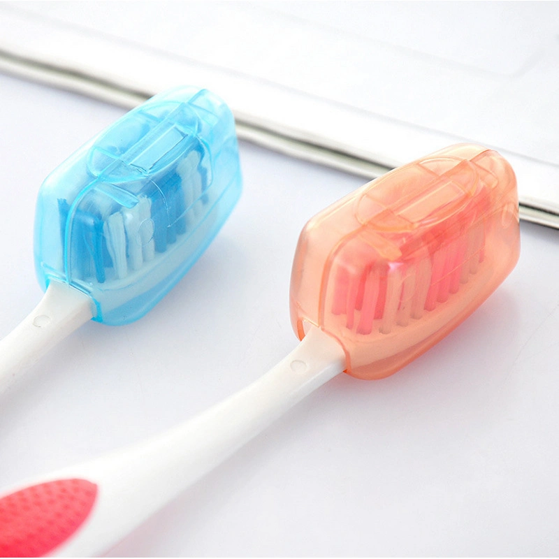 Wholesale PP Plastic Travel Toothbrush Head Case Dirt Proof Toothbrush Head Case