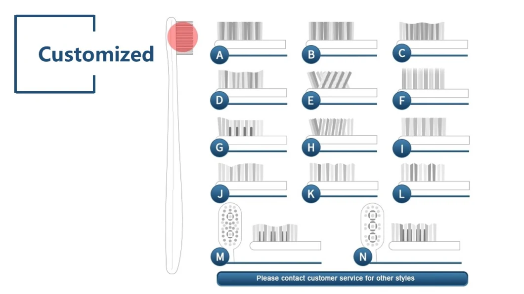 Biodegradable Ecofriendly Factory OEM Wholesale Bamboo Toothbrush