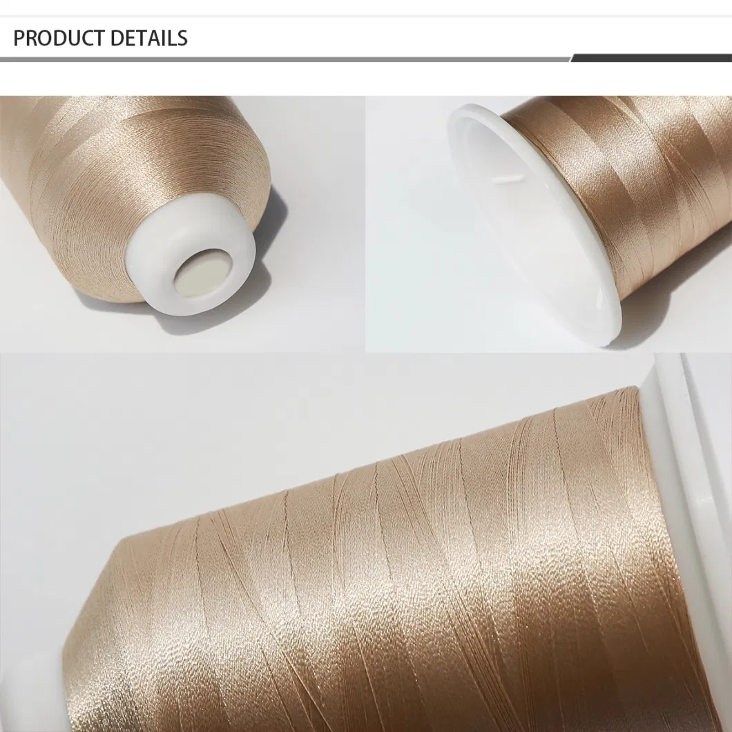 Good Quality Silk 120d/2 100% Viscose Rayon Embroidery Thread