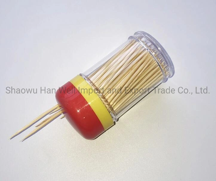 Hot Sale Safe Double-Pointed Bamboo Toothpicks Floss Picks