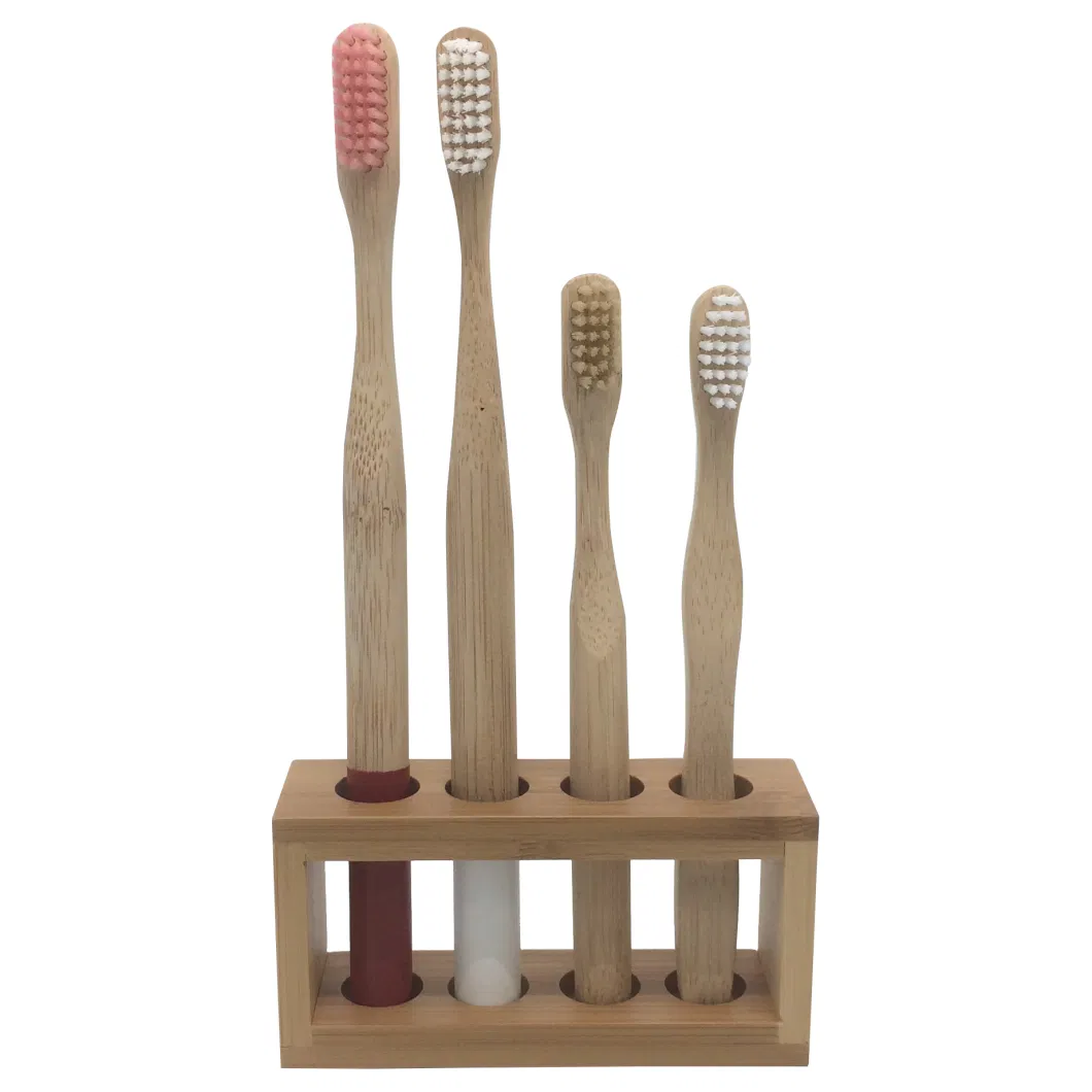 Biodegradable Eco-Friendly Kids Children Soft Bristle Bamboo Toothbrush