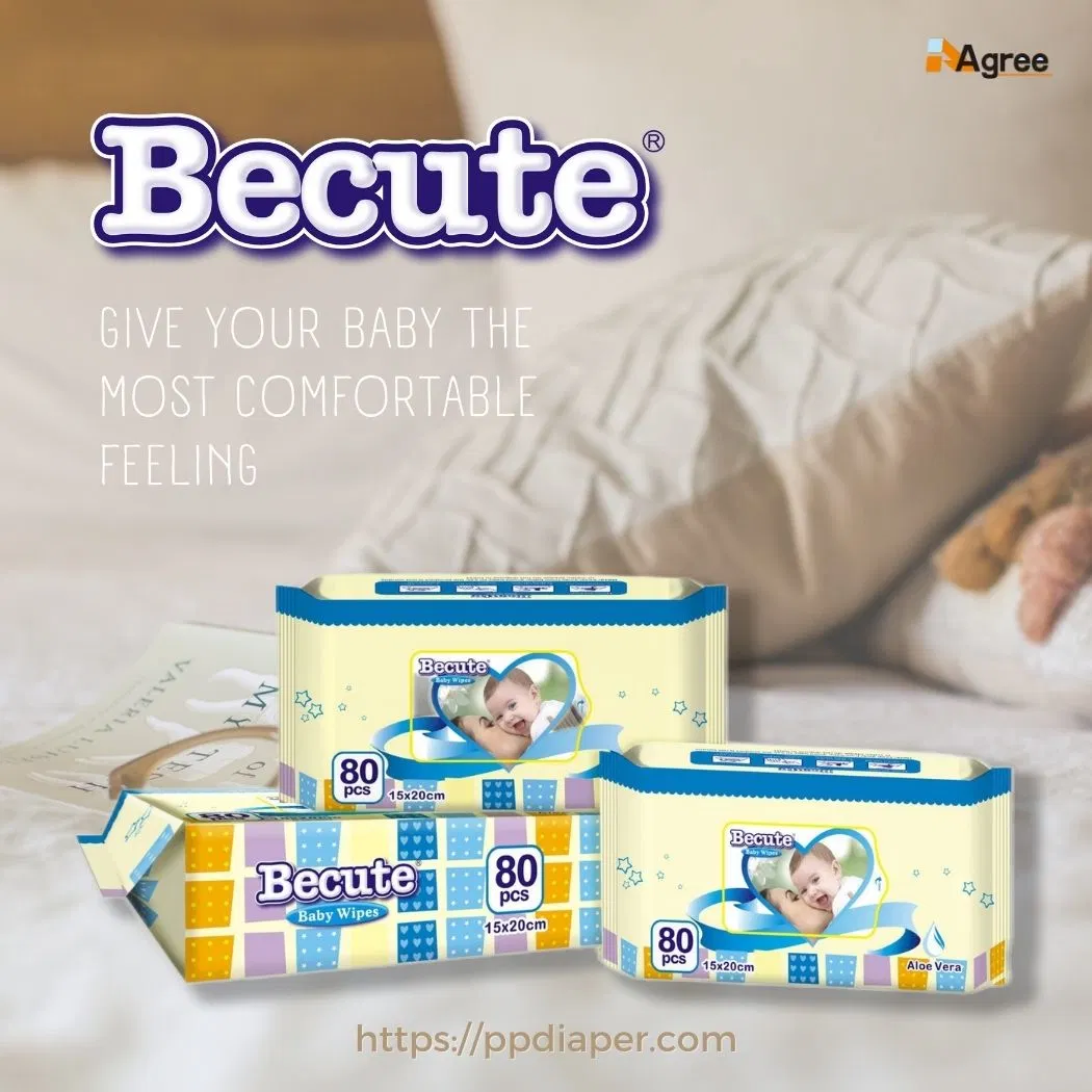 Disposable Baby Sanitizing Wet Wipes Sensitive Baby Wet Wipes