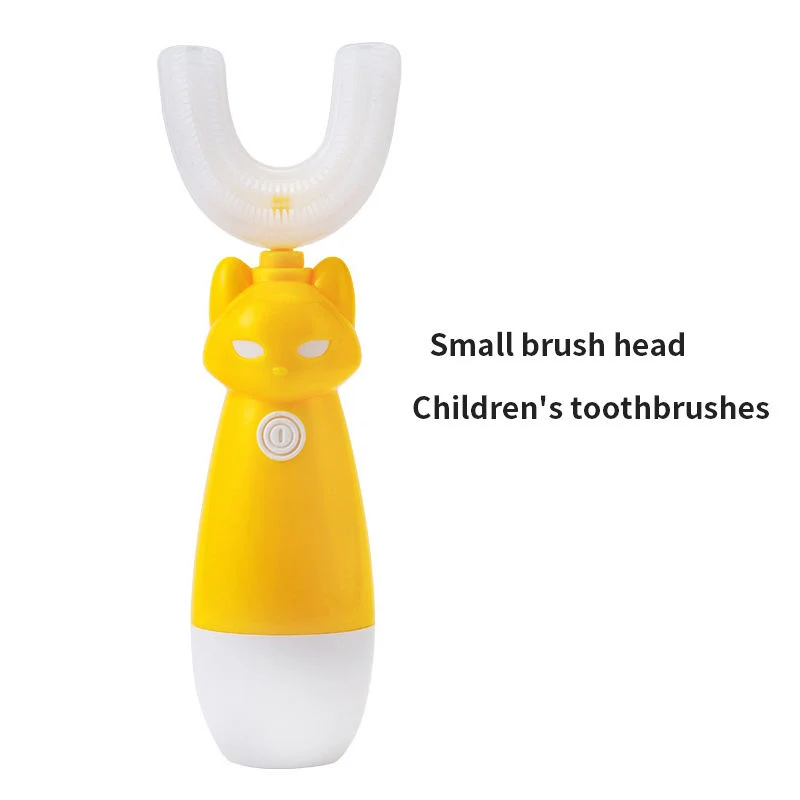 U-Shaped Waterproof Electric Sonic Custom Private Label Silicone Electric Toothbrush