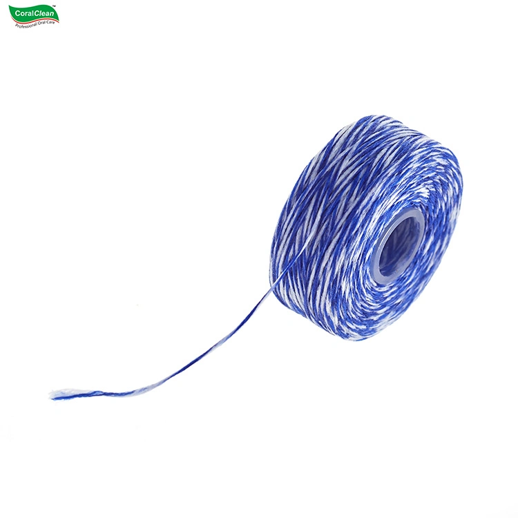 50 Meters Eco-Friendly Biodegradable Natural Silk Dental Floss Expanding Floss