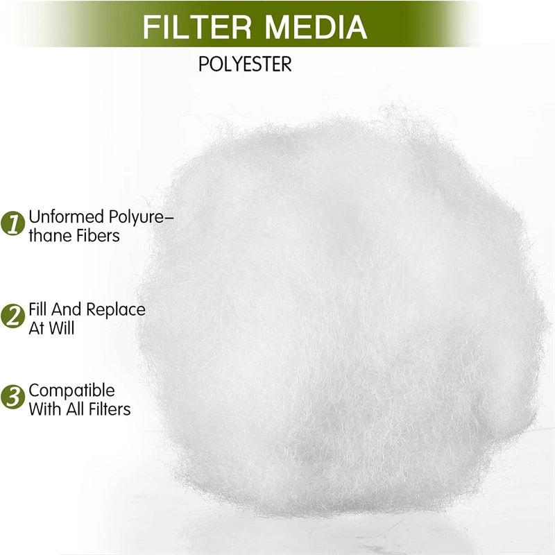 Aquarium Filter Floss Polyester Floss Bag Filter Media for Fish Tank