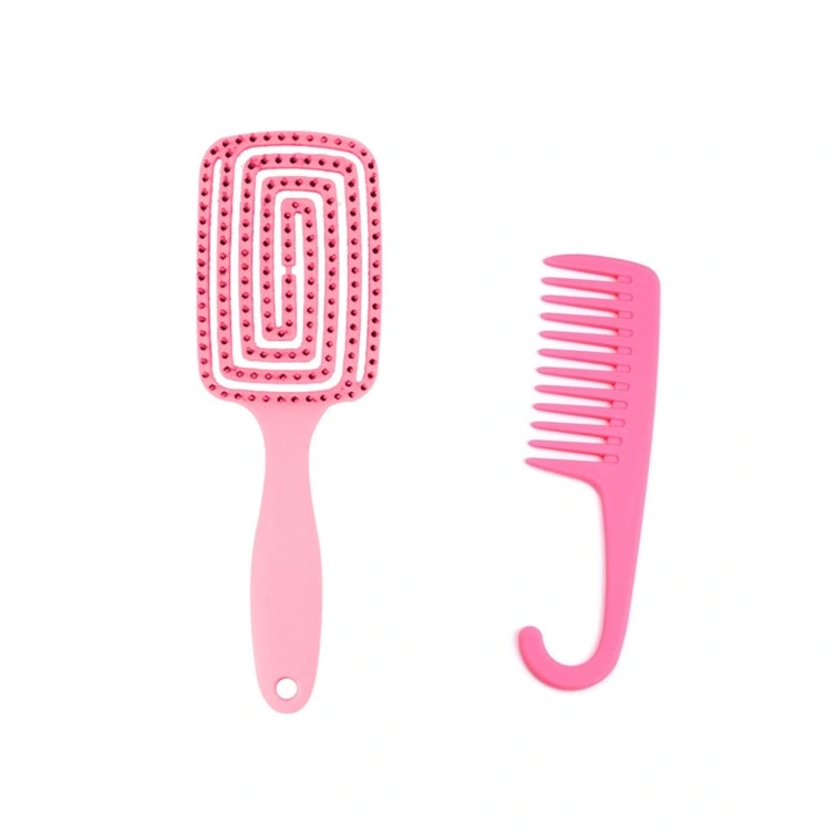 Degradable Widetooth Plastic Hair Comb Brush Handle