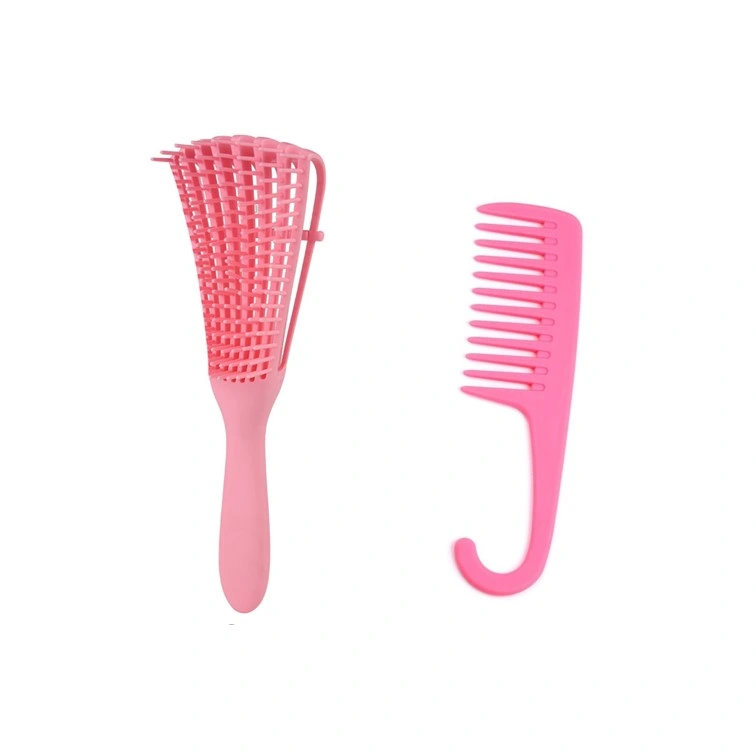 Degradable Widetooth Plastic Hair Comb Brush Handle