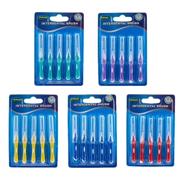 Soft Bristles Clean Between Teeth Toothpick Interdental Brush