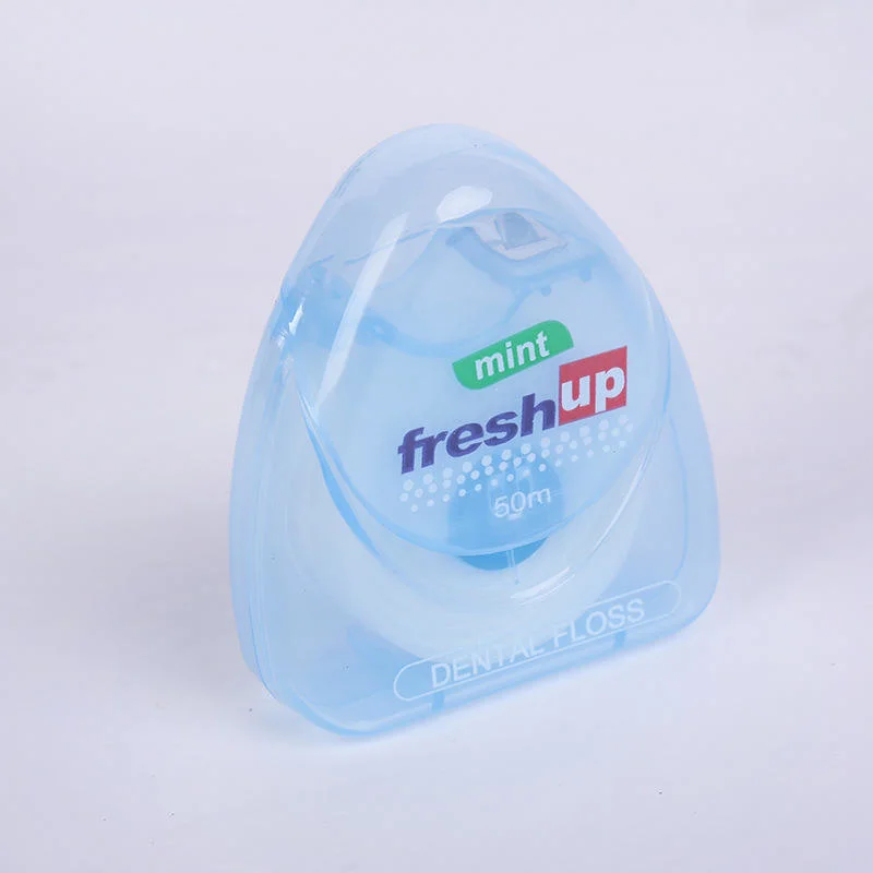 Oral Cleaning Floss 50m Triangular Box Mint Dental Floss