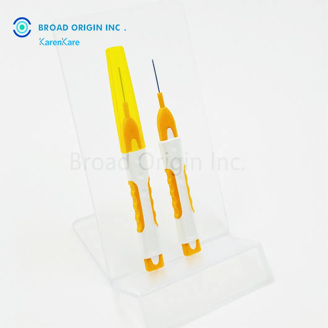 0.4mm Gum Care I Shape Wire Dental Toothpick Orthodontic Tooth Brush and Pick Interdental Brush